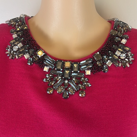 Phillip Lim 3.1 Embellished Pink Sheath Dress Size 2 - Picture 3 of 7